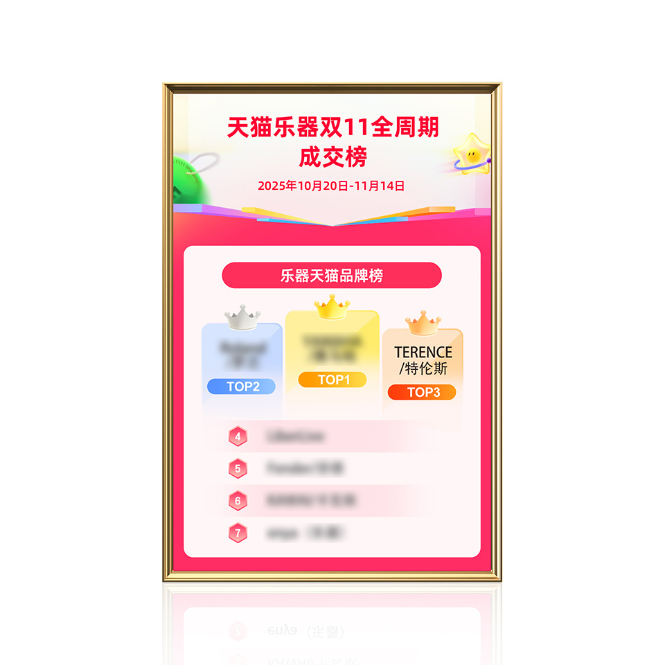 2025天猫双11品牌榜TOP3